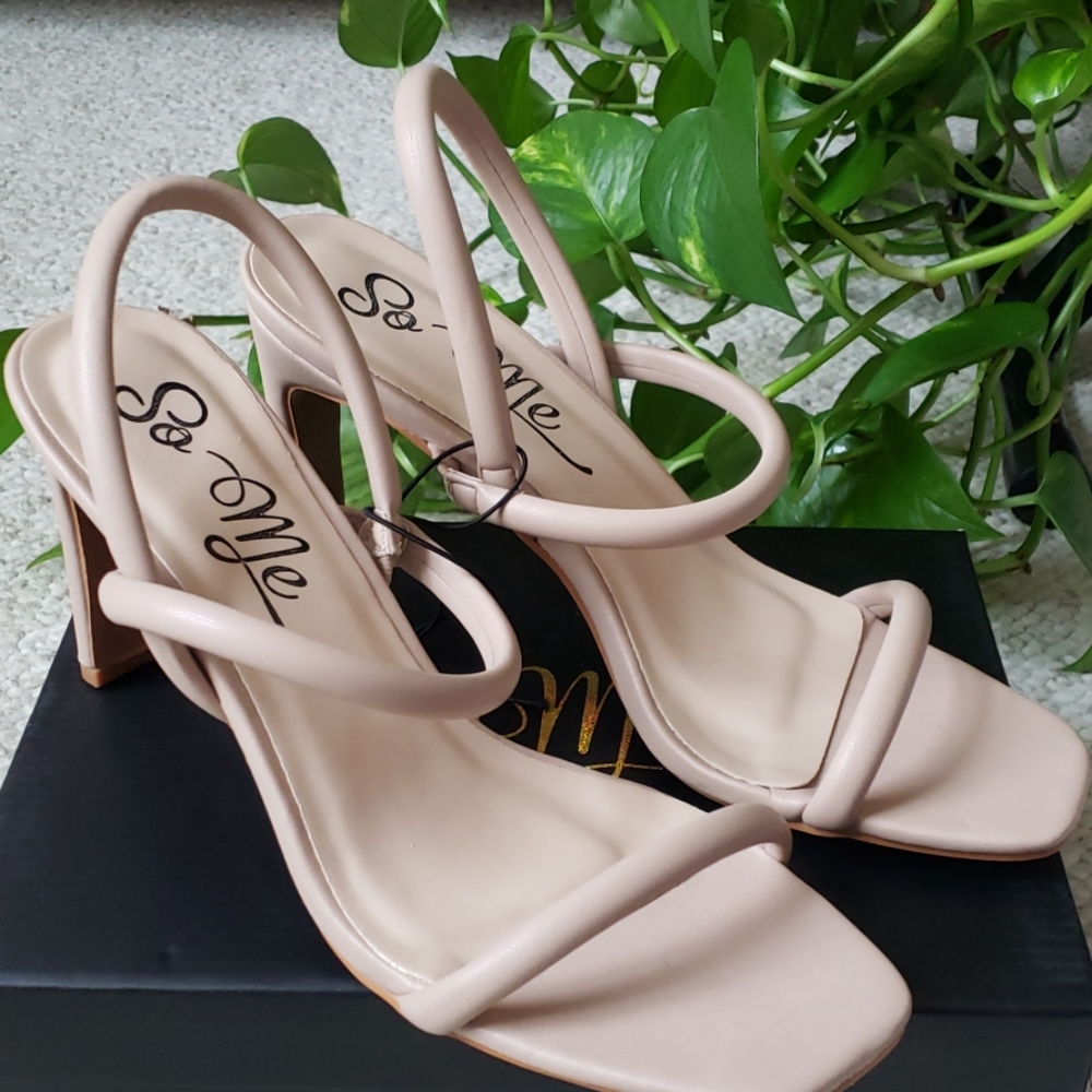 So Me nude heels